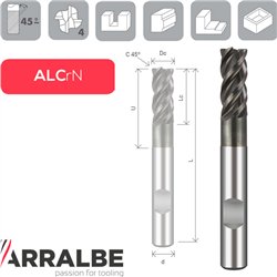 Arralbe Z4 HYRUX. UNEQUAL HELIX ANGLES 43-35º WELDOM MULTIPURPOSE R. NECK HIGH PERFORMANCE