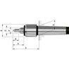 HVLN Slim Profiled, extended centre point, with small casing diameter and profiled and extended centre point, body hardened and 