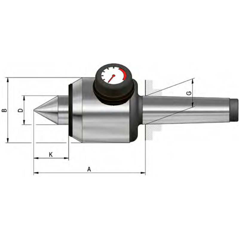 Conception standard H Control, avec affichage de pression et compensation de longueur comme contre-centre pour les transducteurs