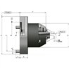 Basic body (without centre, without draw-off nut), mechanical