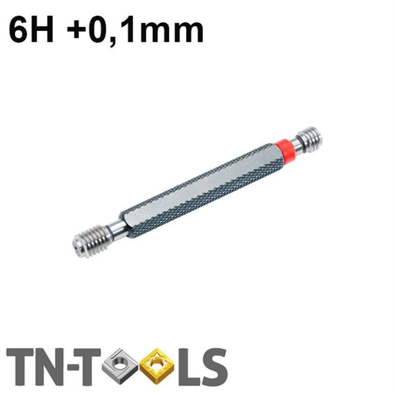 Calibre de bouchon de filetage de précision Tol. 6G+0,1mm DIN 13 ISO 1502