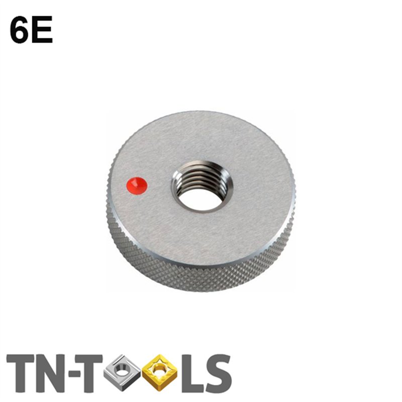 Calibre de Anillos Roscados de Precision NO PASA 6E DIN 13 ISO 1502