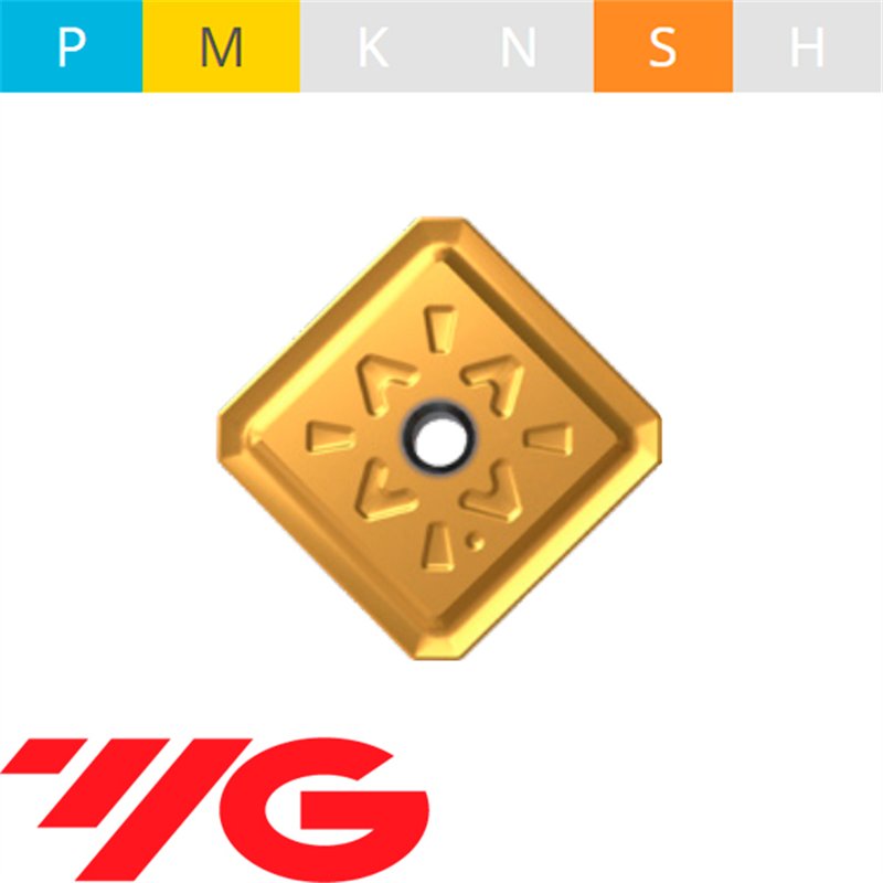 YG1 SEKR1203AFTN YG612 Plaquette de Fraisage