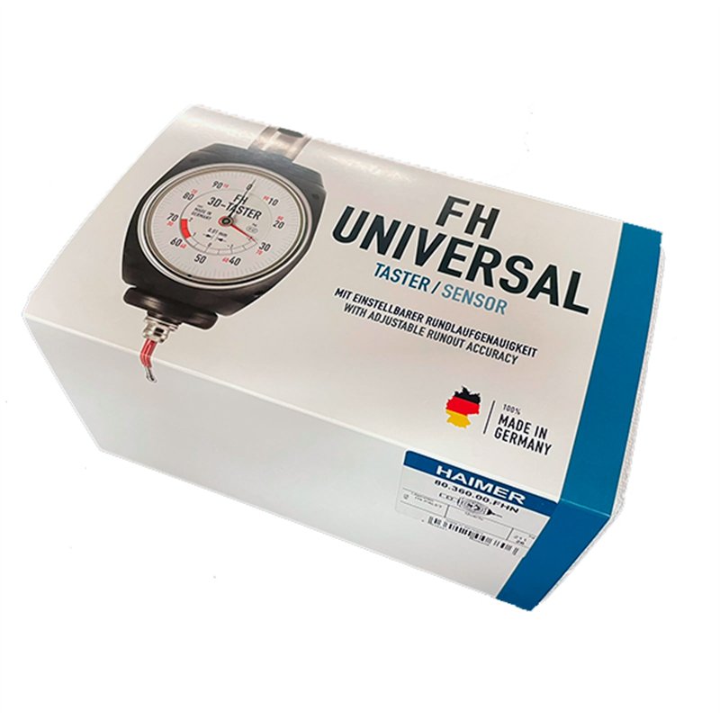 Palpador Haimer 3D Universal con mango de sujección de Ø 20 mm incl. punta corta Ø 4 mm
