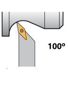 Portaherramientas a 100º