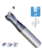 Z2 - 2 Flute Corner Radius