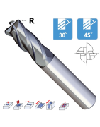 Z4 - 4 Flute Corner Radiuss